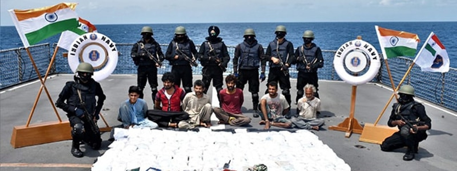 India finds 200kg heroin on Iran boat bound for SL